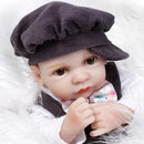 NPK 10 Inch 26cm Reborn Baby Boy Girl Soft Silicone Doll Handmade Lifelike Baby Girl Dolls