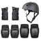 7PCS Helmet+Hand Support+Knee Support+Elbow Support Set Outdoor Riding Helmet Scooter Helmet Balance Bike Helmet Set