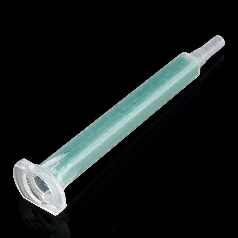 5Pcs/set 50ml 2:1 AB Glue Tube Dual Glue Cartridge Two Component Dispenser Tube with Mixing Tube Mixing Syringe for Industrial Glue Applicator