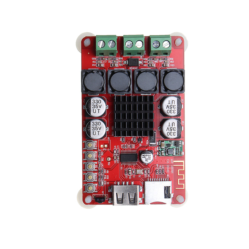 100W bluetooth Audio Receiver Amplifier Board TPA3116 Chip Support FM USB TF Card with Remote