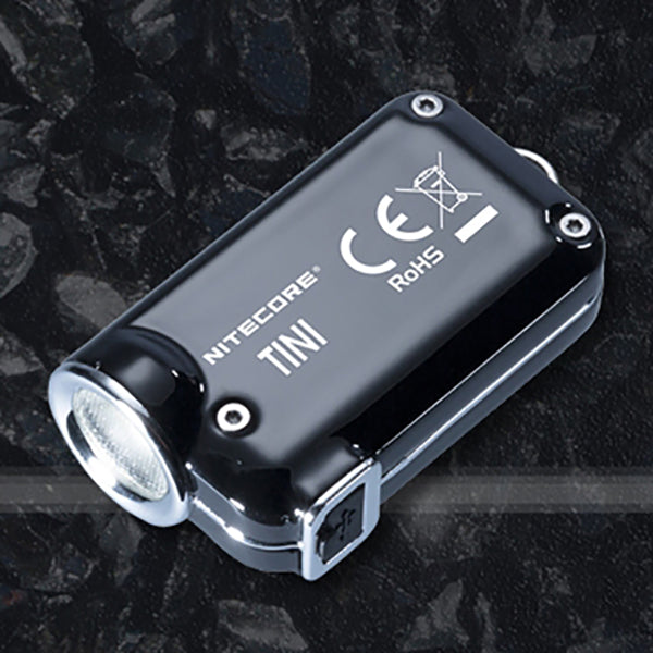 Nitecore Tini SS XP-G2USB Rechargeable USB Charging Mini Keychain Light EDC Torch LED Flashlight