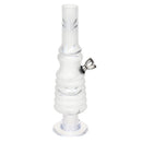 Multifunction Leaf Printing Acrylic Big Water Pipes