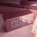 Bakeey Q31 bluetooth Wireless Speaker 3.5mm AUX Jack Mirror LED Digital Display FM Radio Speaker Alarm Clock Player