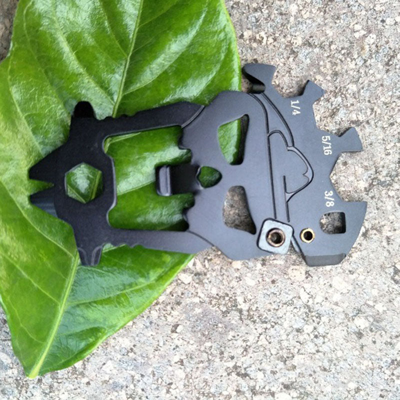KCASA 12 In 1 Outdoor Skull Multifunctional Combination Tool Multifunction Bottle Opener Screwdriver