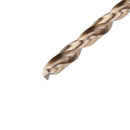 Drillpro 13pcs 1.5-6.5mm HSS-Co M35 Cobalt Twist Drill Bit Set for Metal Wood Drilling