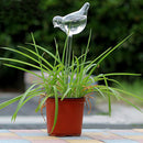 Bird Shaped Glass Plant Flower Holiday Watering Spike Stake Water Feeder