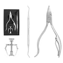 Y.F.M 6 Styles Stainless Steel Nail Cuticle Nipper Clipper Set Ingrown Nail Correction Tools Kit