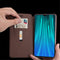 MOFI Luxury Shockproof Flip with Stand Card Slot Full Body PU Leather Protective Case for Xiaomi Redmi Note 8 Pro