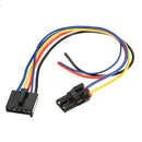 5 Wire Pigtail 2 Head Blower Motor Resistor Harness for buick Cadilac Chevy Gmc