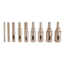 Drillpro 6-22mm Brazed Hole Saw Cutter Hole Puncher Tile Ceramic Glass Marble Emery Drill Bit