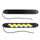 2Pcs 5W 12V Car LED Daytime Running Lights Auto DRL Fog Lights COB 10 LED Waterproof Lamps