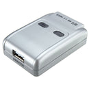 2 Port Usb 2.0 Auto Printer Sharing Switch HUB Selector Switcher for Printer Scanner HM