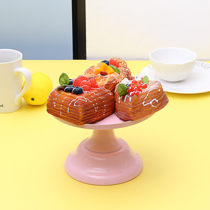 8Inch Iron Round Cake Stand Pedestal Dessert Holder Wedding Party Decorations