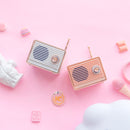 Retro Subwoofer bluetooth Audio Memory Speaker Mini Wireless Portable HIFI Noise Cancelling With Mic