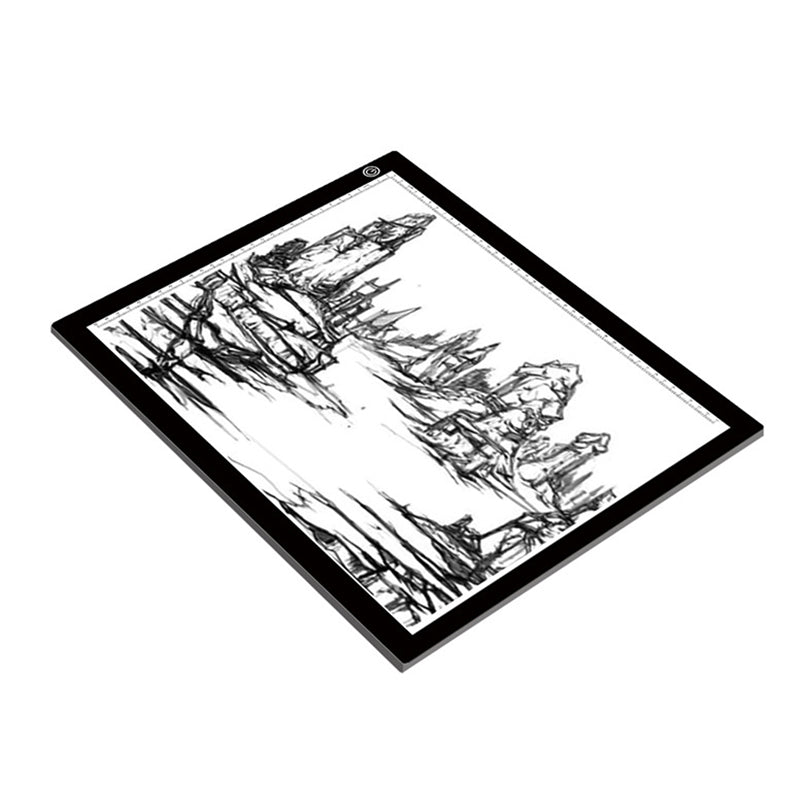Elice A3 Portable USB LED Sketch Drawing Board Touch Dimmable Tracing Copy Board Table Light Pad with Three-gear LED Light