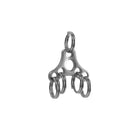 Outdoor EDC Suspension Clamp Clip Hanging Key Chain Ring Buckle Quick Release Kit