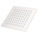 G1/2 Rain Shower Head Square Chrome Wall / Ceiling Mounted Bathroom Top Sprayer Faucet Stainless Steel