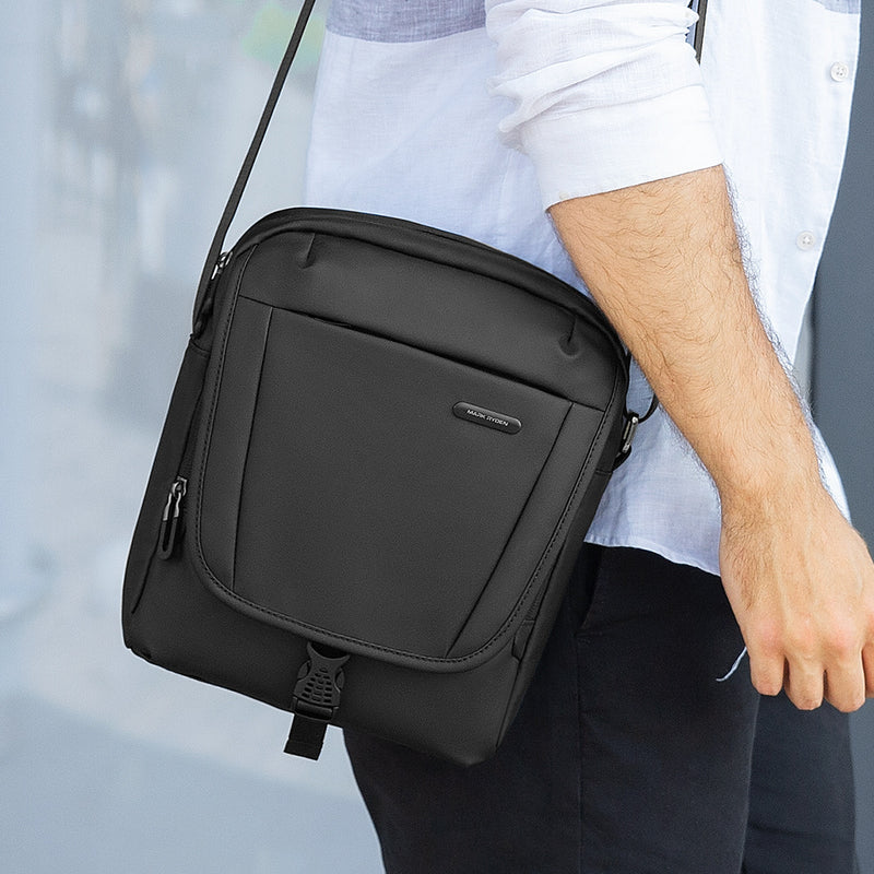 Mark Ryden Men Messenger Bag Waterproof Shoulder Bag For Man Laptop Bag Business Travel Crossbody Bag for IPAD 9.7inch Multi-pocket Large Capacity