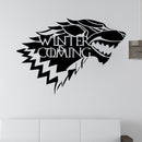 Game of Thrones House Stark Wolf Vinyl Sticker Decal HBO Winter Is Coming