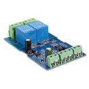 Dual Modbus-Rtu 2-way Relay Module Switch Input and Output RS485/TTL Communication Controller