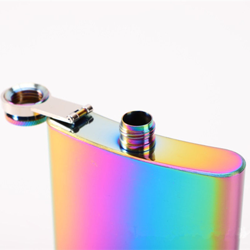 7OZ/8OZ Stainless Steel Hip Flask Liquor Whiskey Alcohol Pocket Bottles Winebottle Gift