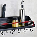Kitchen Organization Storage Rack Wall Mount Coffee Cup Mug Cupboard Holder Shelf Hanger