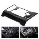 Car Inner Gear Shift Frame Cover Panel Black Stainless Steel For Mazda CX-5 CX5 2017 2018