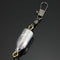 ZANLURE Fishing Sinker Fishing Rolling Swivel Sea Fishing Lead Weights Sinkers with Snap Swivels