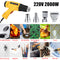 2000W 220V Handheld  Hot Air Tool Electric Hot Air Heater with Nozzle