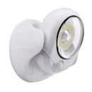 3W Wireless Round COB LED PIR Sensor Night Light Battery Powered Wall Lamp Stair Cabinet Home