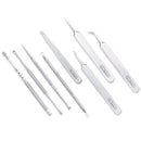 Y.F.M 8Pcs Stainless Steel Acne Needle Blackhead Remover Pimple Comedone Extractor Tool Kit
