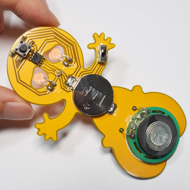 10pcs Geekcreit Yellow Halloween Horror Pumpkin Head Mummy Ghost Screaming DIY LED Flash Kit