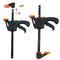 Raitool 4 Inch Wood Working Bar F Clamp Quick Grip Ratchet Release Squeeze Hand Tool DIY
