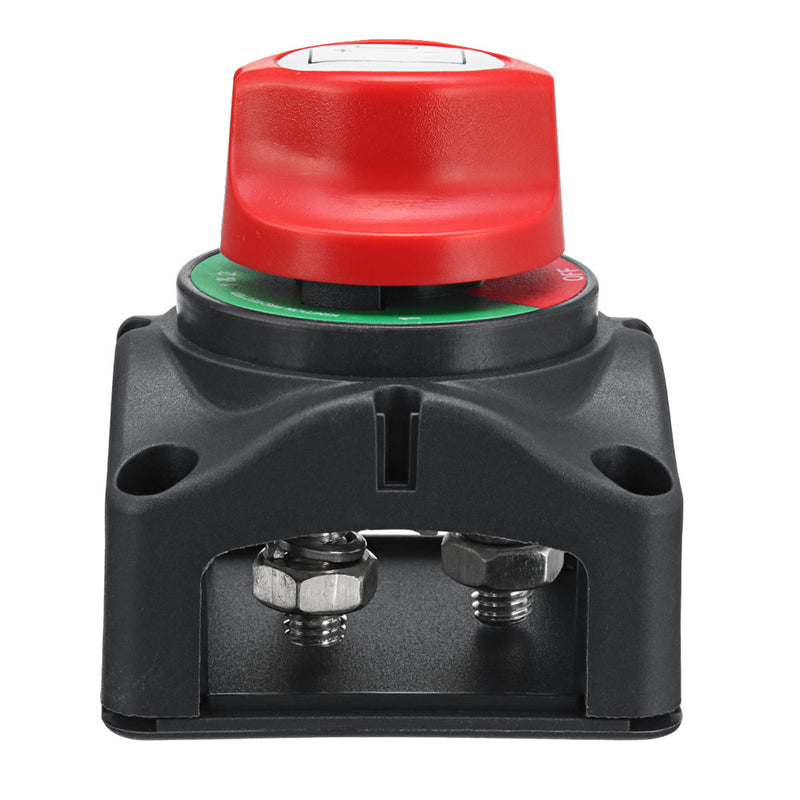 12/24V 1000A Max Dual Battery Selector Isolator Battery Switch with 4pcs Baffles and 4pcs Screws