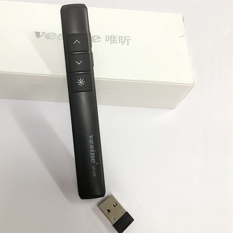 VP300 PPT Teaching Rechargeable Laser Flip Pen Custom Wireless Remote Control Laser Pen