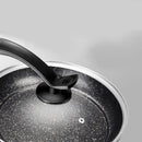 26cm Universal Non-stick Pan Frying Pan Fried Steak Egg Pan Outdoor Camping Picnic