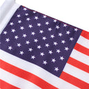 Universal Motorcycle American USA Flag pole Luggage Rack Mount For Harley