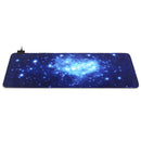 800*400*3mm USB Wired LED Bakclit Starry Sky Large Mouse Pad Desktop Pad Mat