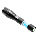 XANES UV05 2xT6 LEDs Purple+White Light Zoomable UV Flashlight Scorpion Insect Detection Pen