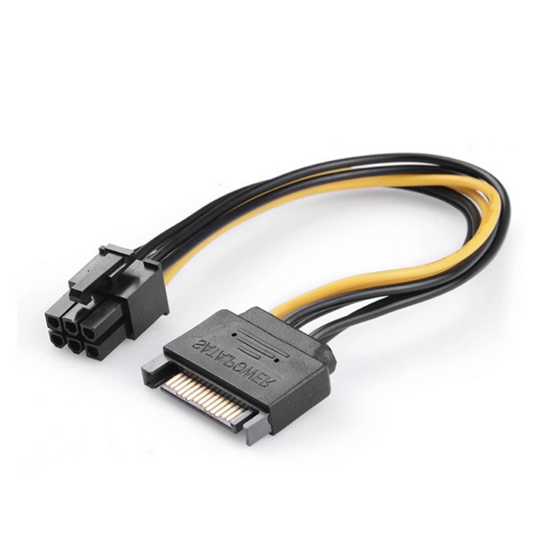 UGREEN 15p to 6p Power SATA Cable for Graphics Card