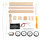 Electric Sliding Aircraft DIY Kit Student Small Invention Manual Material Science Model Toy