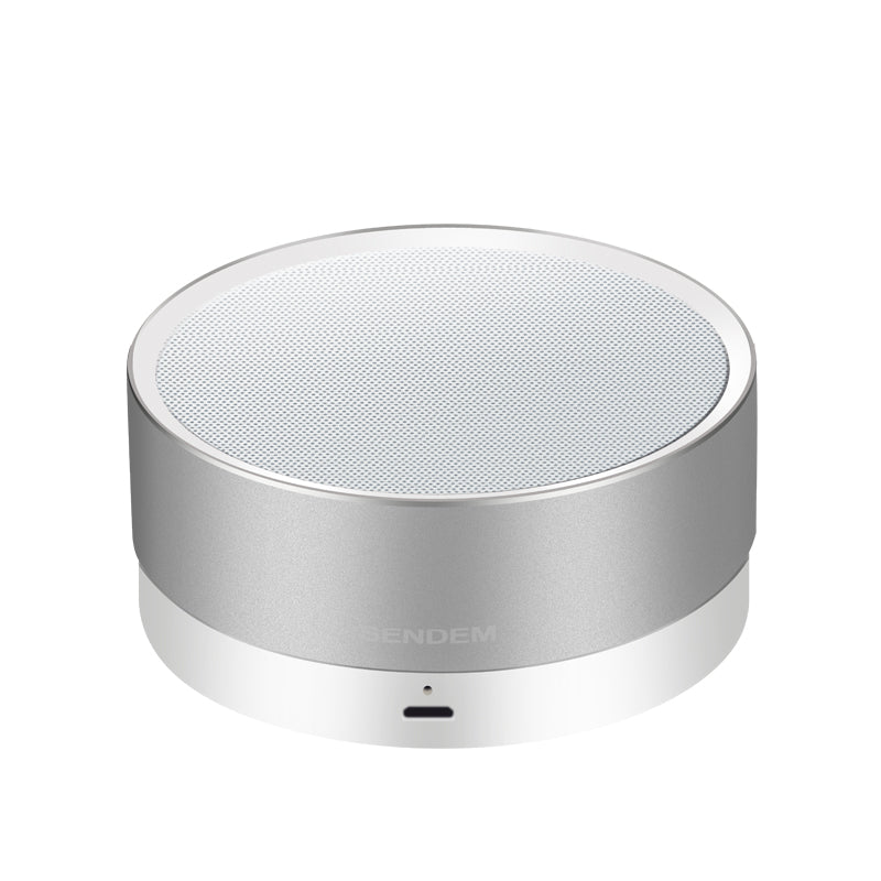 F3 Metal Wireless bluetooth Speaker Portable Subwoofer HIFI Handsfree AUX TF Card Speaker With Mic