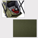 Portable Folding Camping Outdoor Picnic BBQ Foldable Chair With Ice Isolation Package