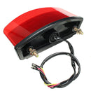 Universal 12V LED Motorcycle Tail Brake Light License Plate Lamp