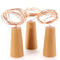 200CM Battery Powered Cork Copper Wire LED Wine Bottle HoliDay Light Lamp for Xmas Party