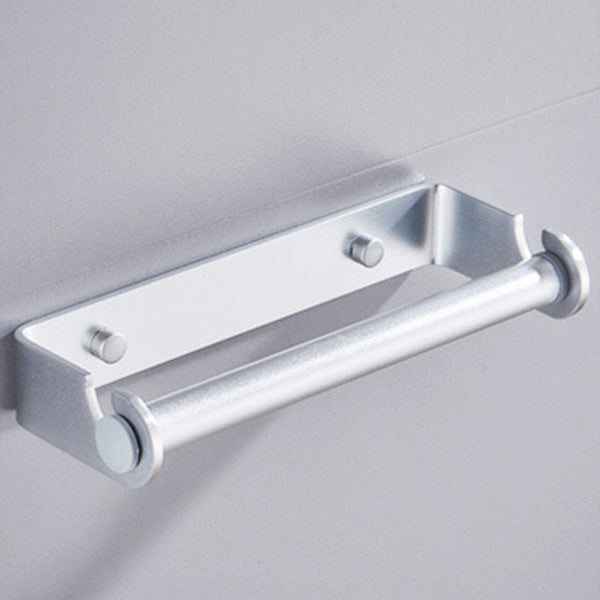 32cm Kitchen Wall-Mount Paper Towel Holder Aluminum Rack Roll Hanging Stand