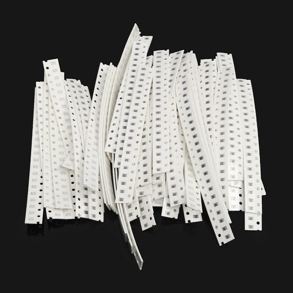 1280pcs 5% 0.125W 0805 SMD Resistor 64 Values 0ohm-10Mohm Assortment Kit