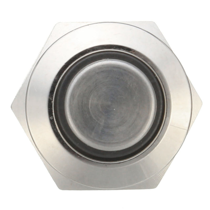 Silver 12mm LED Metal Push Button Latching Switch 4Pin Waterproof Push Button Switch