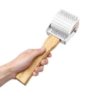 Honey Uncapping Roller Extracting Needle Roller Bee Comb Beekeeping Tools Set