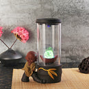 LED Ceramic Changing Banckflow Home Incense Burner Holder Crystal Ball Censer